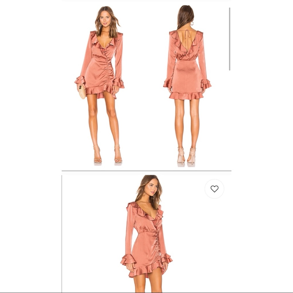 Majorelle Nelly Mini Dress in Terracotta